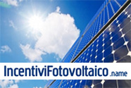 Incentivi Fotovoltaico