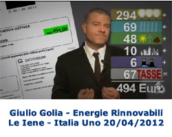 Le Iene 20/04/2012 Aumento Bolletta Energia Elettrica 2012 (Giulio Golia)