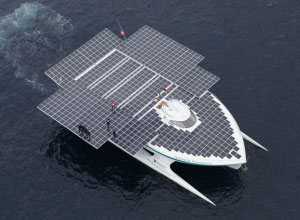 pannelli solari calpestabili barche PlanetSolar